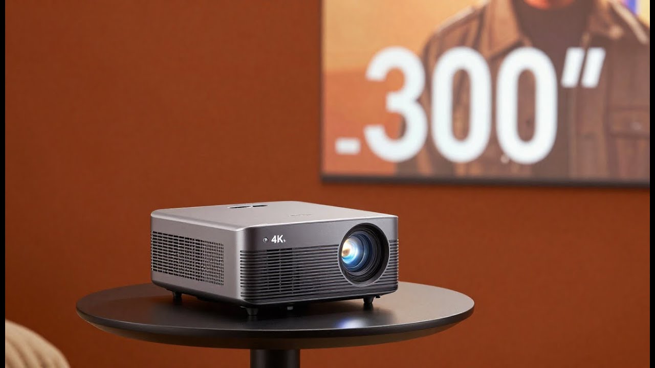 Обзор проектора Dangbei DBOX02 Pro 4K | 2000 ISO люмен, HDR10+, Dolby Audio и экран 300 дюймов