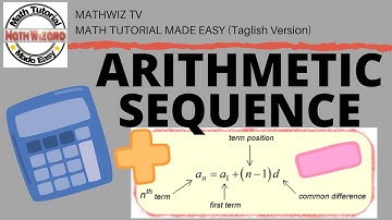 Arithmetic Sequence | MathWiz TV