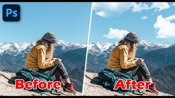 How to add cloud | Photoshop tutorial