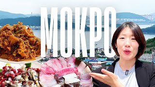 Mokpo Vlog: Live Octopus, fermented skate, Glassfloored Rides, History & Google Map| Day6