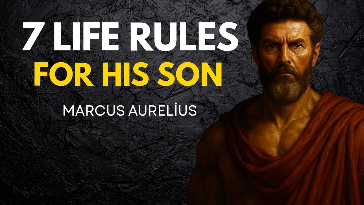 Markus Ruls Marcus Aurelius's 7 Rules for Life Written to His Son: Never Published ...