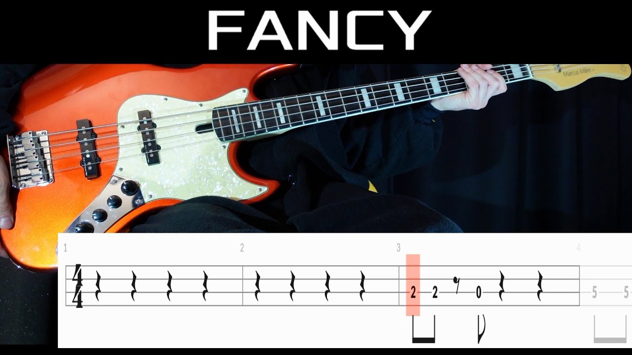 FANCY (TWICE) - Bass Cover WITH TABS