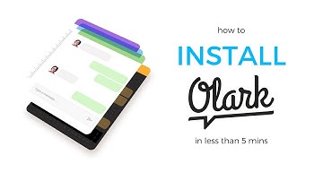 How to install the Olark chat box