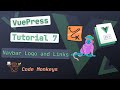 VuePress Tutorial 7 - Navbar Logo and Links