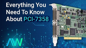 PCI-7358 Getting Started Guide | National Instruments Motion Controller Setup Tutorial
