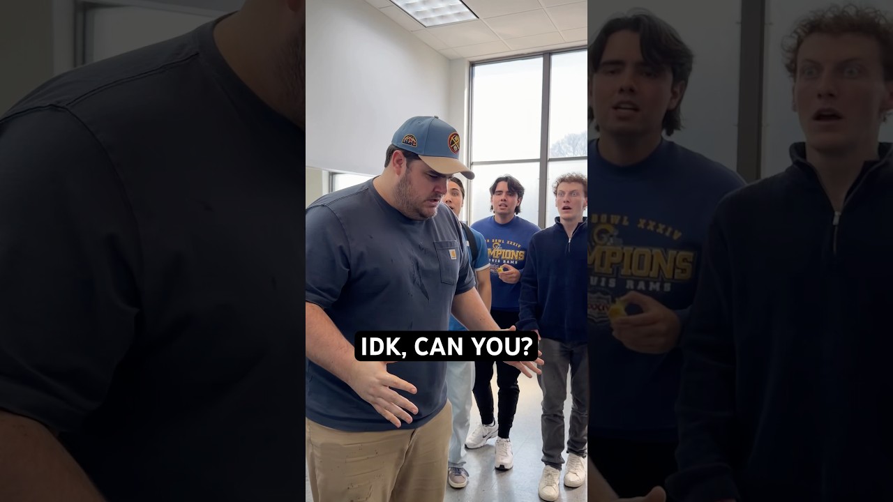 Watch Pete go joker mode