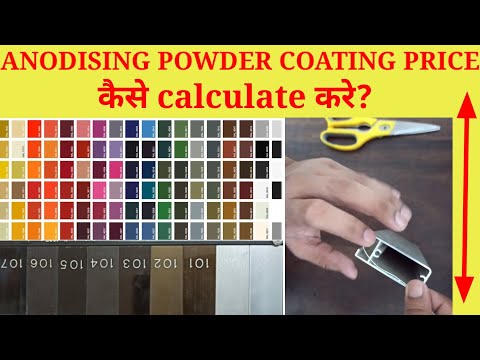 Hoe te berekenen anodiseren & Powder Coating Prijs?
