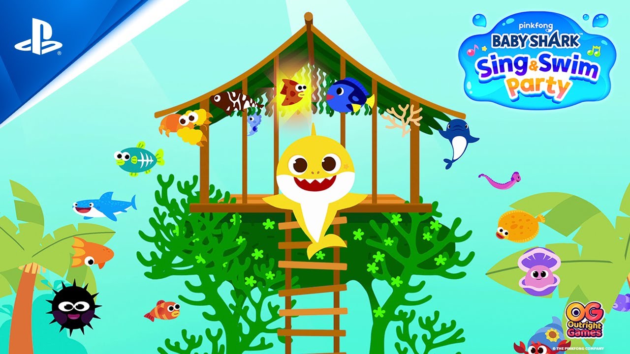 Baby Shark Sing & Swim Party Announce Trailer PS5 & PS4 Games