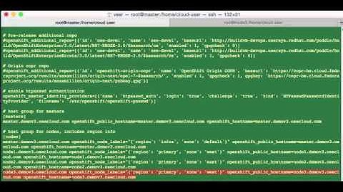 OpenShift 3 Demo Part 9: Adding Nodes