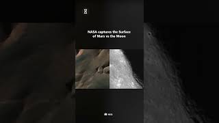 NASA Captures Mars &amp; Moon Surfaces Like Never Before #shorts #youcurious #mars #moon