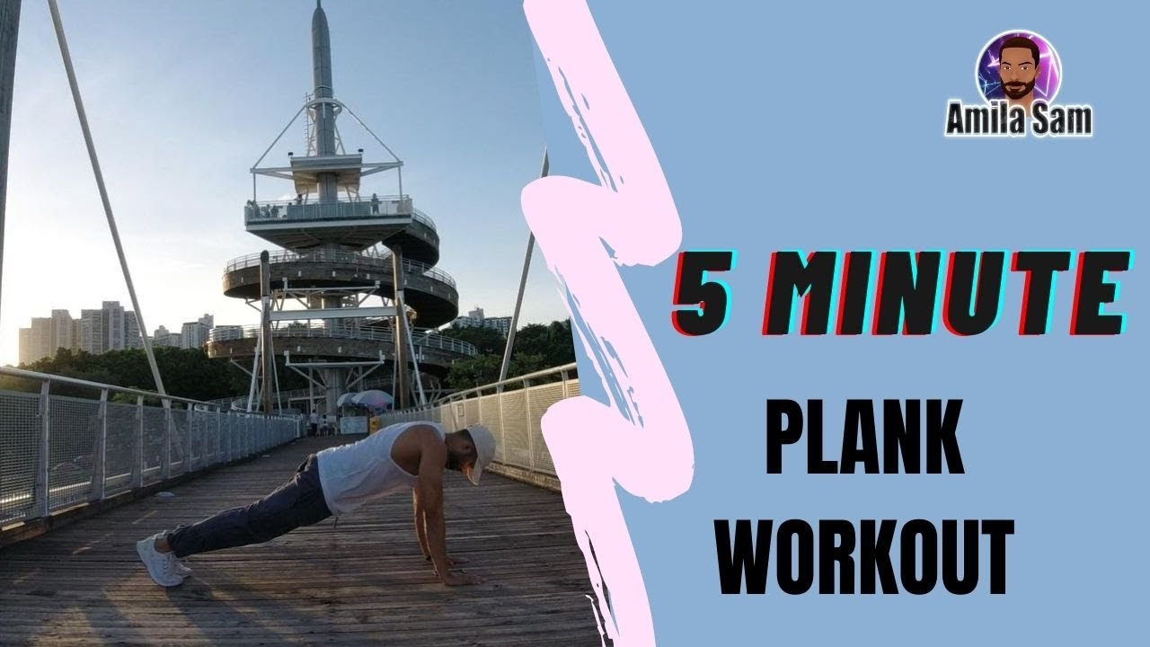 5 MIN PLANK WORKOUT | Strong Abs & Core - YouTube