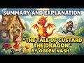 The Tale of Custard the Dragon | Summary, Poetic Devices & Rhyme Scheme