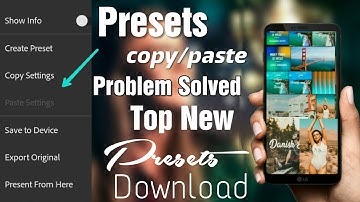 Lr Copy And Paste|Lightroom Copy and Paste Setting Problem Solved||Lightroom Presets
