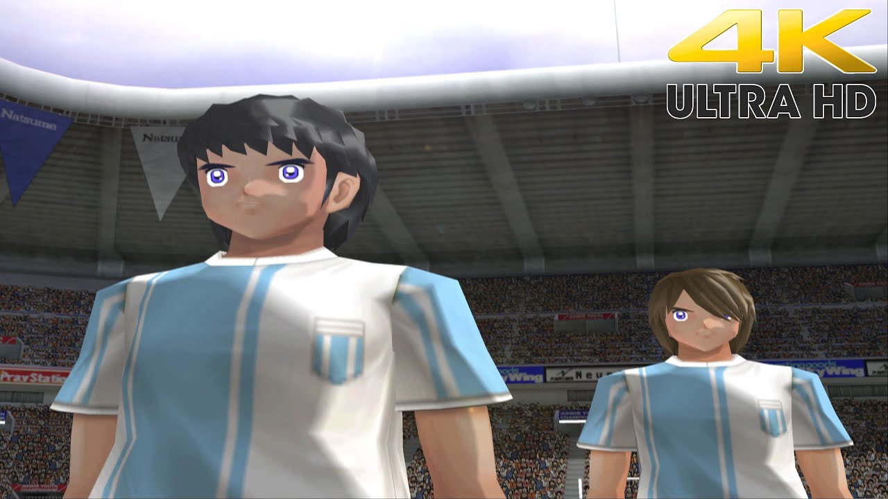Captain Tsubasa (PS2) Japan Vs Argentina 4K 60FPS