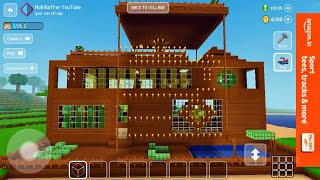 Block Craft 3D: Crafting Gameplay #5095 | Big Wooden House 🏠  screenshot 2