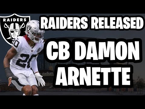 Raiders releasing former first-round CB Damon Arnette