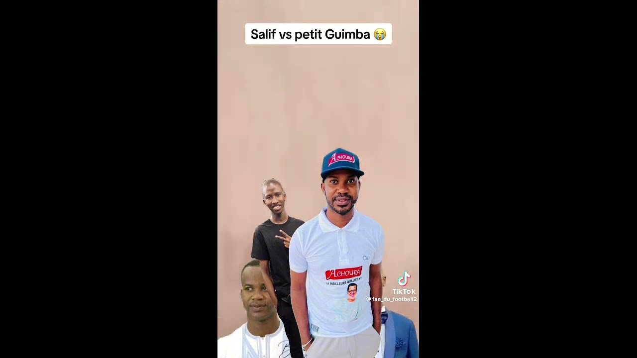 Salif vs Petit Guinba ( en guerre après l'émission) 😭😭