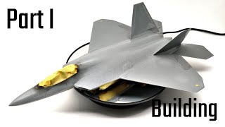 Raptor in the sky - F-22A in 1:48. Hasegawa. Part 1: Assembly