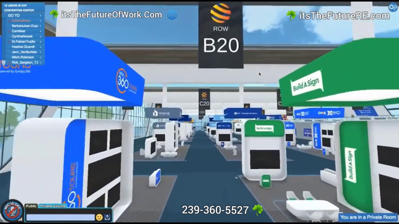 eXp World Conference Center ☘Shareholders Summit Venue 🌐 itsTheFutureRE.Com 🌐 itsTheFutureOfWork.Com