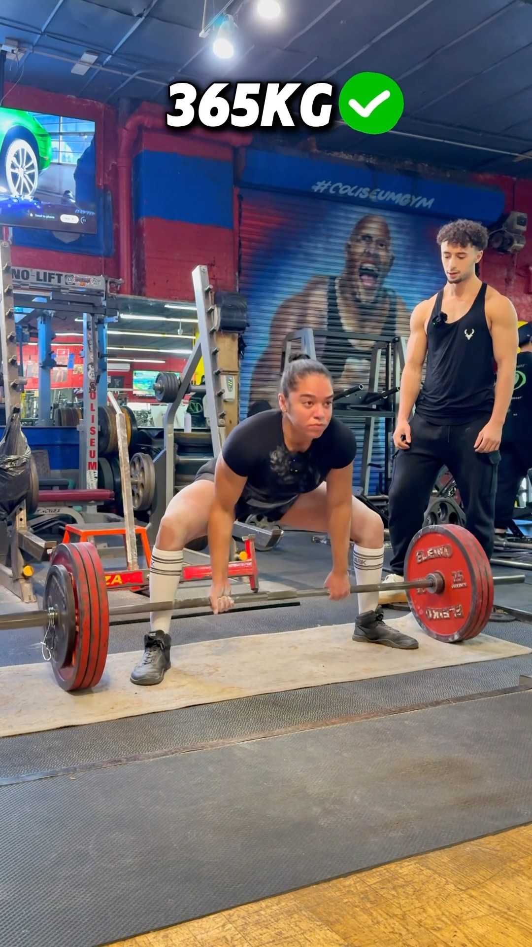 MAN VS GIRL Lifting Challenge For $1,000??‼️