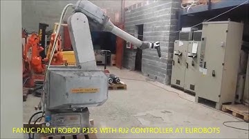 Eurobots- FANUC di verniciatura P155 PAINT controllo RJ2