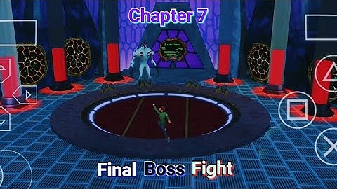 Final Boss Fight | Ben: 10 Alien Force Chapter 7 [4k 60 fps] PSP Emulator gameplay