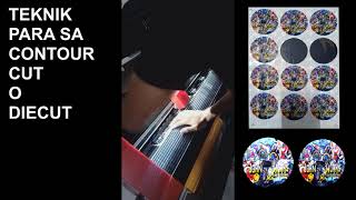 TEKNIK PARA SA CONTOUR CUT O DIECUT (SIGNMASTER / MK630)