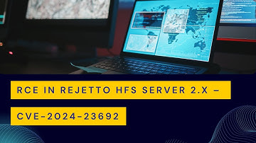 CVE-2024-23692 – Remote Code Execution in Rejetto HFS Server 2.x | #poc #cve #remotecodeexecution
