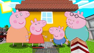 APARECE TODA LA FAMILIA DE PEPPA PIG EN MINECRAFT