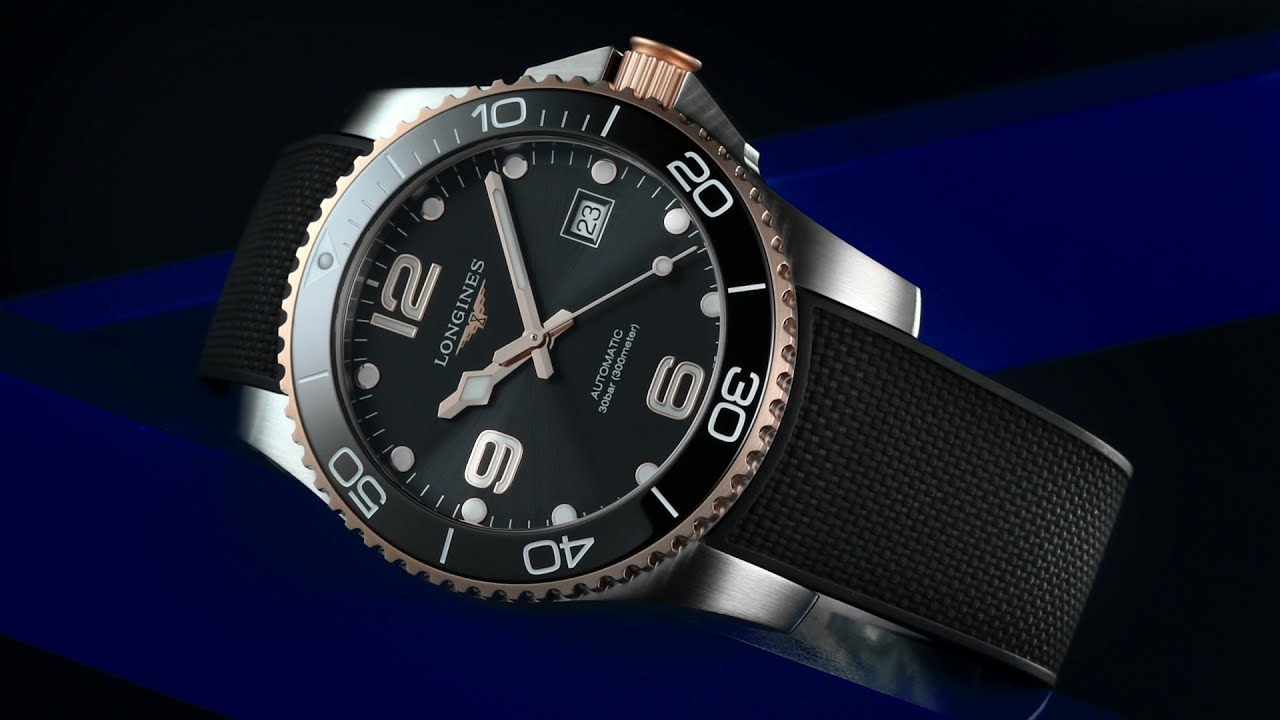 The New Longines HydroConquest L37813589 - YouTube