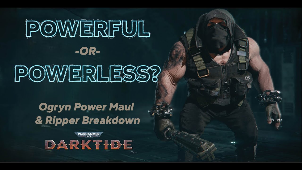 Ogryn Power Maul Build! Powerful? Or Pathetic? Darktide Build