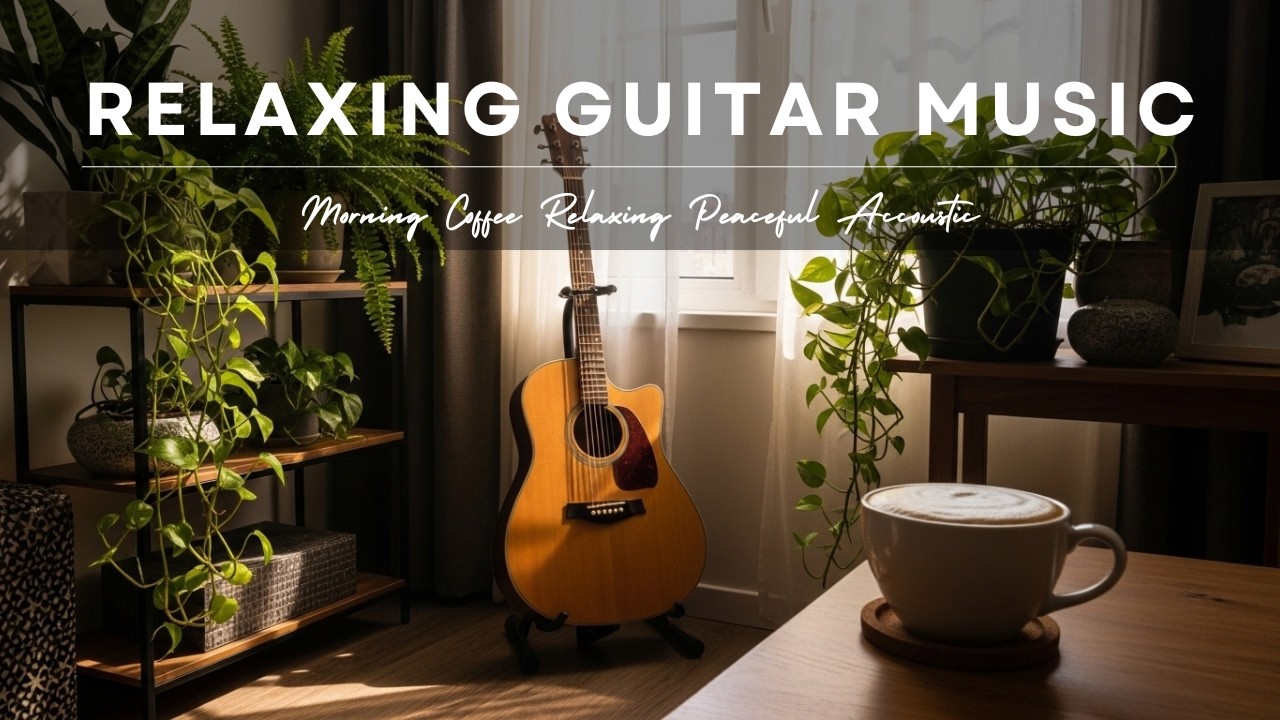 Relaxing Guitar Music for Coffee - Peaceful Acoustic Sounds & Cozy Morning Moods