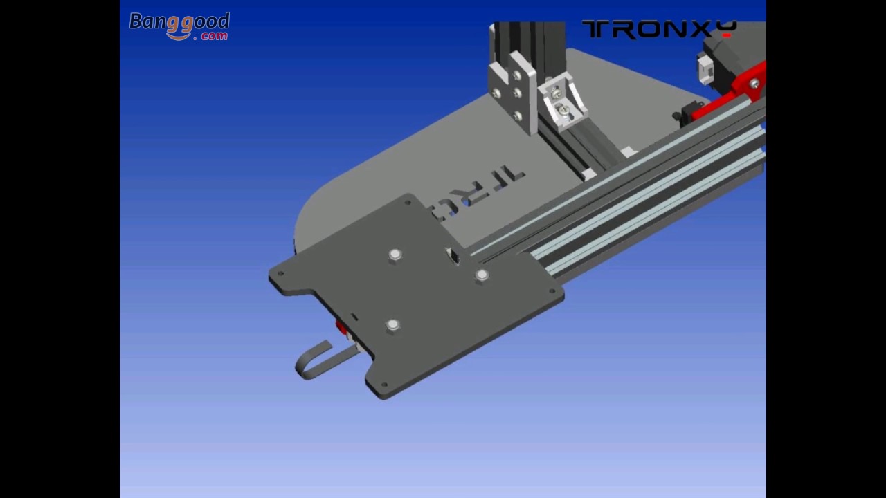 Tronxy X1 Desktop Diy 3d Printer Kit Printing Size 1 75mm Support