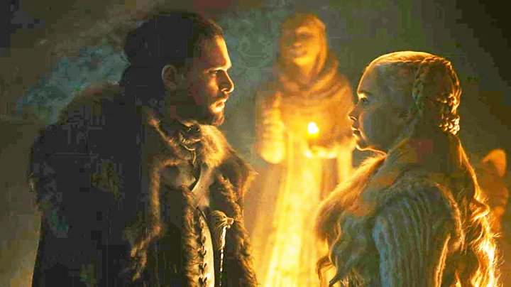 Game of Thrones 8x02 Jon reveals Daenerys his Real Name "Aegon Targerian" Scene | GOT S8E02