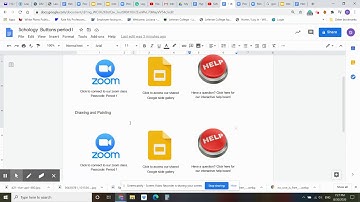how to add useful hyperlink buttons to Schoology banner