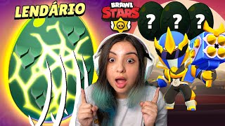 Ganhei OVOS LENDÁRIOS no Brawl Stars e nem acreditei no que recebi  fui muito sortuda