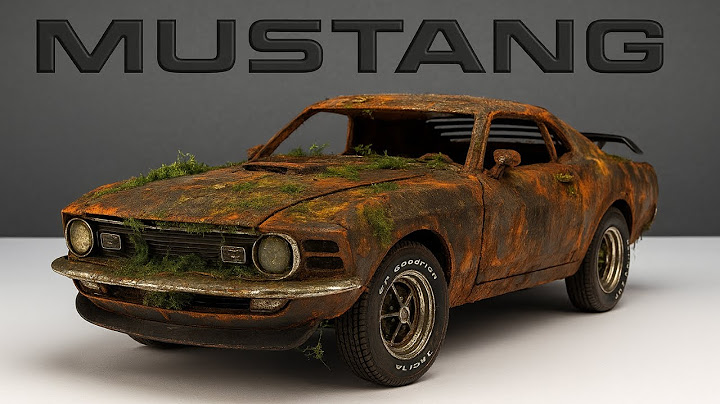 Restoration Abandoned 1970 Ford Mustang | Full Restoration And Rebuild Muscle Car