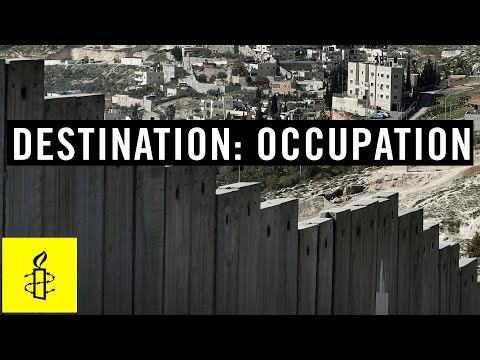 Destination: Occupation - Tourism in the Occupied Palestinian Territories