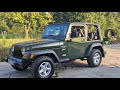 Jeep Wrangler TJ 4.0 walkaround video.