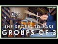 3 Notes for the Price of 1! Broken 16ths Technique - Drumming Essentials