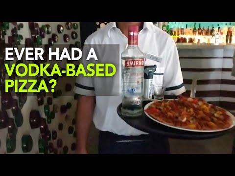 Pizza By The Bay in Mumbai serves Vodka-based Flaming Pizzas | Curly Tales