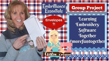 Essential Envelopes - Ten Minute Tutorial - Lettering with Embrilliance Essentials