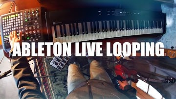 Ableton Live Looping Performance | Lofi Piano, Bells, APC40