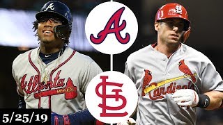 Atlanta Braves vs St. Louis Cardinals - Full Game Highlights | May 25, 2019 | 2019 MLB Season