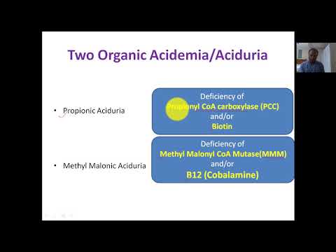 Propionic acid Metabolism, Propionic Aciduria and Methyl Malonic aciduria