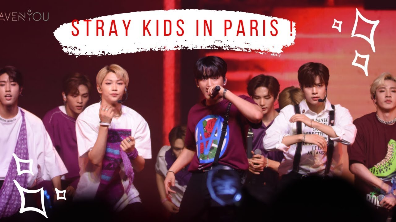 Concert Stray Kids "Unveil Tour" in Paris! YouTube