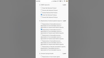 environmental & resource economics week 3 assignment solutions Nptel