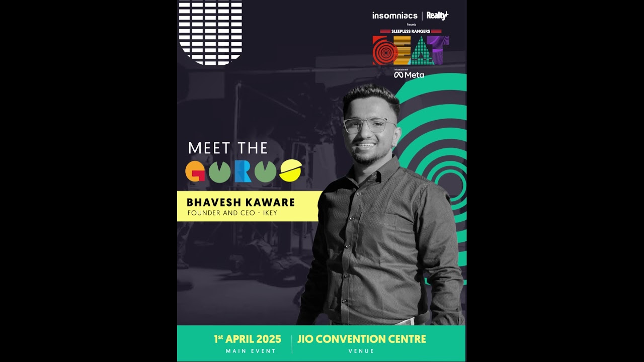 Meet Bhavesh Kaware, Founder of Ikey, Takes the Stage at Sleepless Rangers Beat!