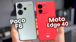 Xiaomi Poco F6 vs Motorola Edge 40 ¿Cuál Comprar? by EG Tech Plus 1,081 views 5 days ago 5 minutes, 12 seconds