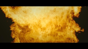 Houdini Fire Simulation And Rendering